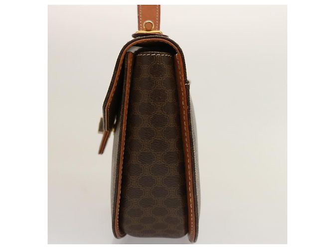 Céline CELINE Borsa a mano in tela macadam PVC 2modo Brown Auth 75809 Marrone - vista 4