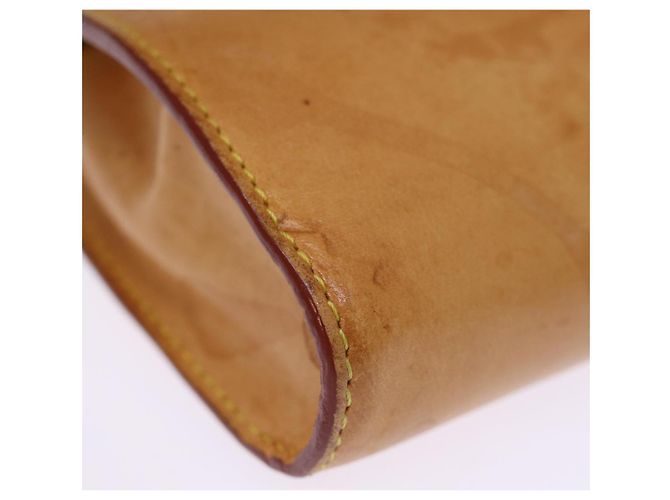Bucket LOUIS VUITTON Secchiello in pelle Nomad PM Pouch Beige LV Auth 74291 - vista 14