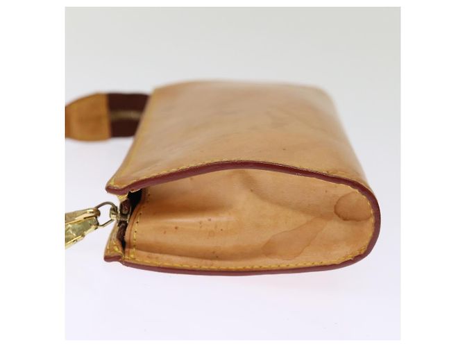 Bucket LOUIS VUITTON Secchiello in pelle Nomad PM Pouch Beige LV Auth 74291 - vista 3