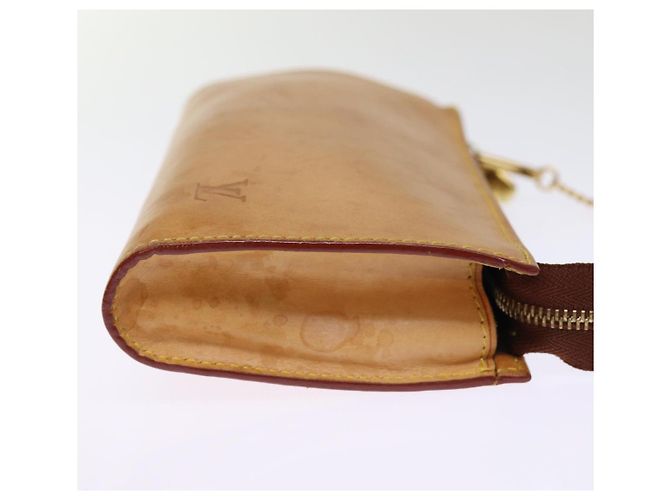 Bucket LOUIS VUITTON Secchiello in pelle Nomad PM Pouch Beige LV Auth 74291 - vista 4