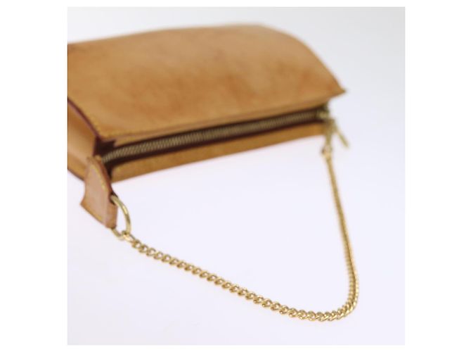 Bucket LOUIS VUITTON Secchiello in pelle Nomad PM Pouch Beige LV Auth 74291 - vista 7