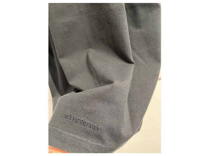 BALENCIAGA Tops T.Internacional S Algodón Negro - vista 4