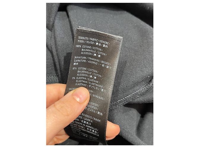 BALENCIAGA Tops T.Internacional S Algodón Negro - vista 7
