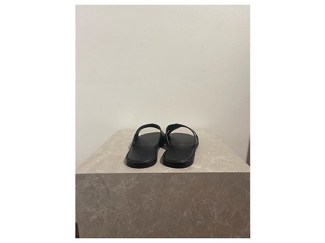 Hermès HERMES Sandali T.Unione Europea 42.5 Leather Verde - vista 3