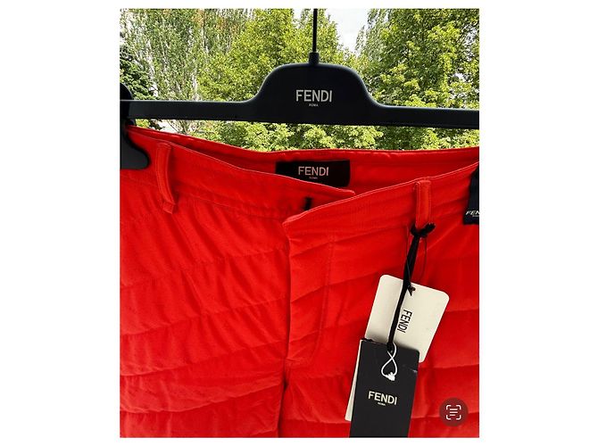 Shorts/woven Fendi pattern Orange - view 5