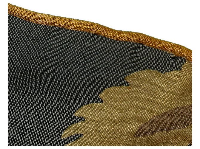 Hermès Foulard in seta Hermes FLEURS e CARLINES - vista 3