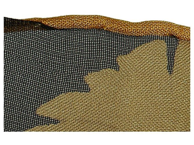 Hermès Foulard in seta Hermes FLEURS e CARLINES - vista 4