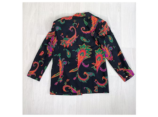 Genny vintage paisley patterned jacket Multiple colors - view 2