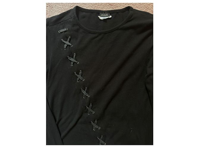 Gianfranco Ferré Gianfranco Ferrè Vintage Bondage nero a maniche lunghe degli anni 2000 - vista 4
