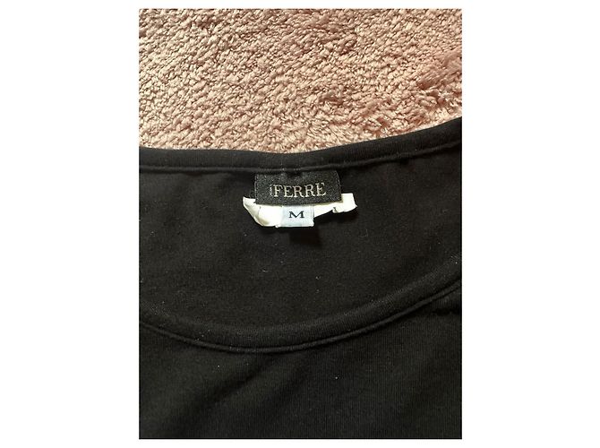 Gianfranco Ferré Gianfranco Ferrè Vintage Bondage nero a maniche lunghe degli anni 2000 - vista 5