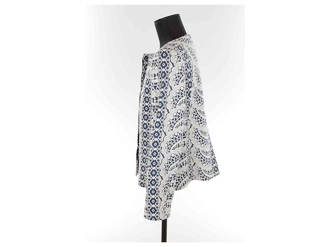 Vanessa Seward Cotton Jacket White - view 3
