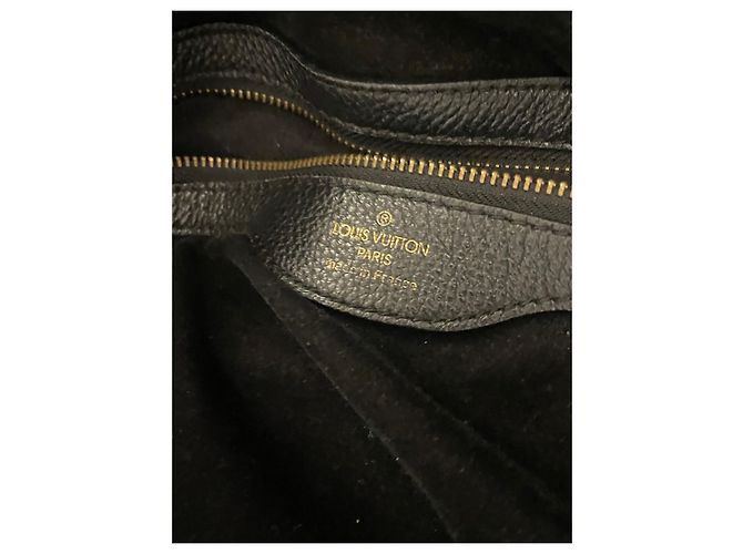 Borsa a mano Louis Vuitton Mahina Monogramma Nera Pelle Nero - vista 8