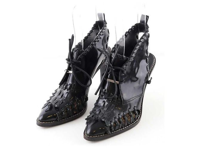 Louis Vuitton Lederabsätze Schwarz - Ansicht 3