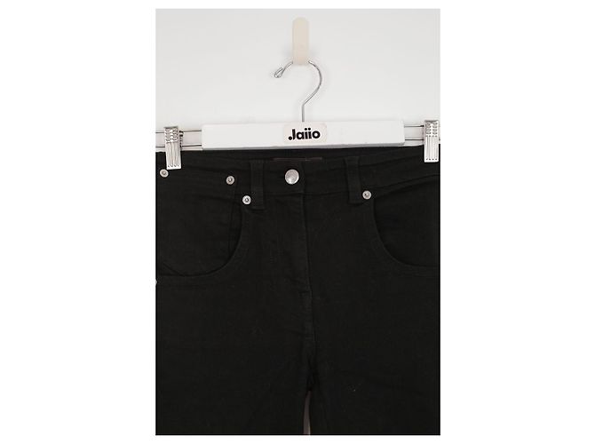 Louis Vuitton Jeans slim in cotone Nero - vista 2