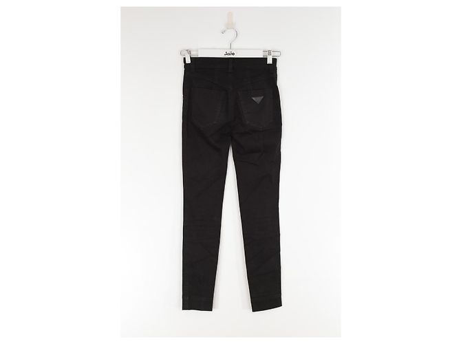 Louis Vuitton Jeans slim in cotone Nero - vista 3