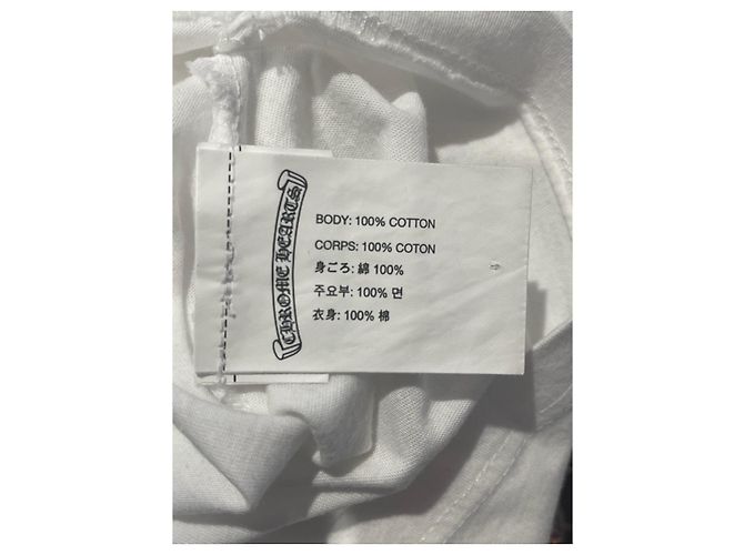 CHROME HEARTS Tops T.Internacional M Algodón Blanco - vista 7