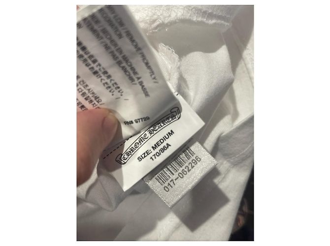 CHROME HEARTS Tops T.Internacional M Algodón Blanco - vista 8