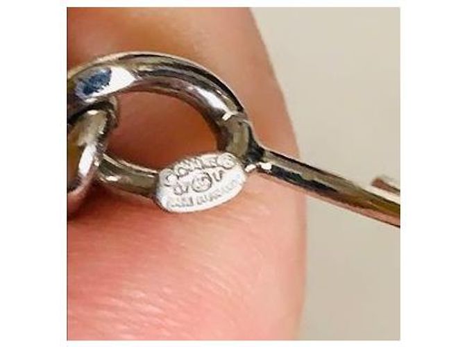 Cadena de cinturón y pulsera con logo CC de CHANEL Hardware de plata - vista 15
