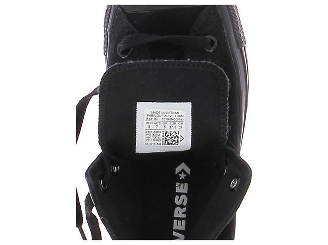 Converse-Sneaker T.EU 37.5 Stoff Schwarz - Ansicht 7