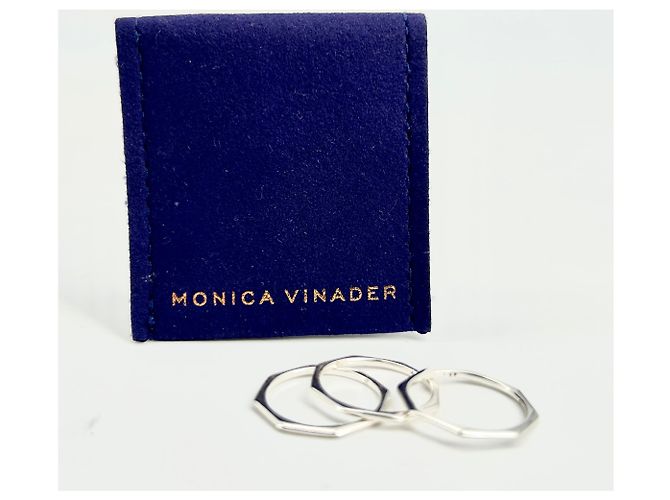 Anelli Monica Vinader T.MM 48 Argento - vista 4