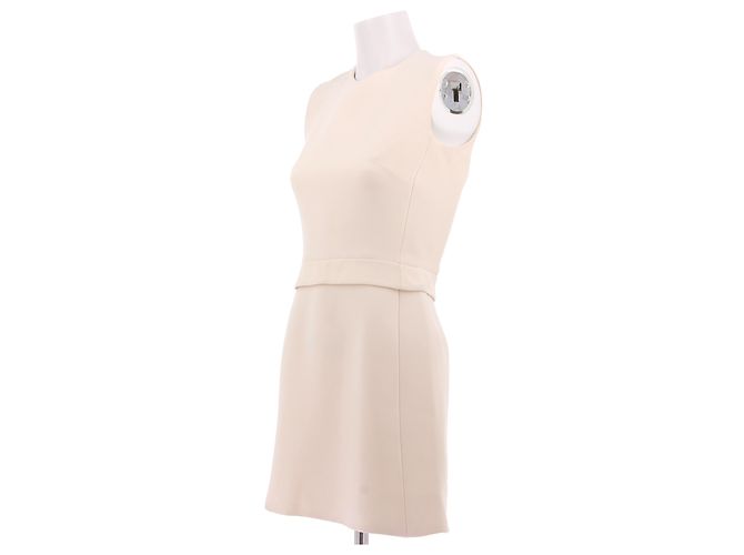 Dior Kleider T.FR 36 Wolle Beige - Ansicht 3