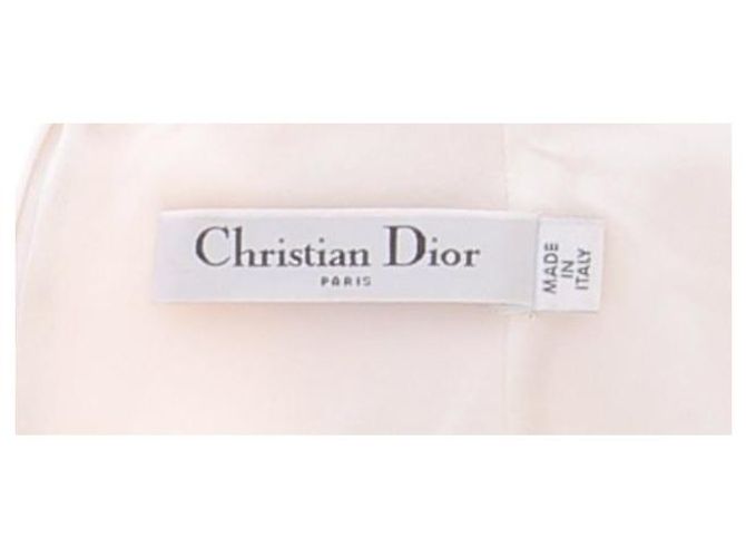 Dior Kleider T.FR 36 Wolle Beige - Ansicht 7