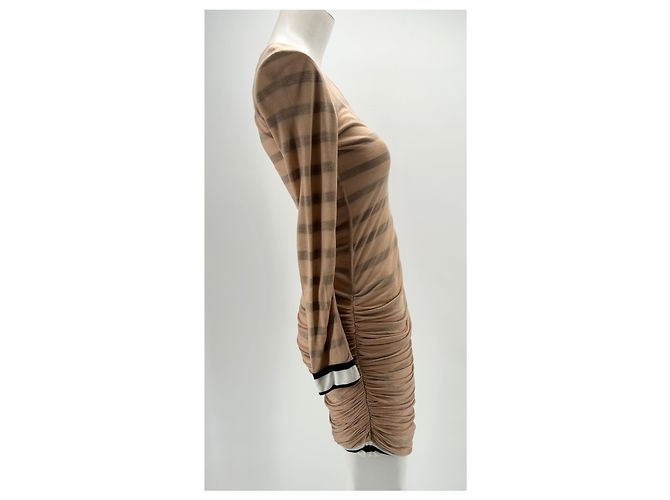 A.L.C Kleider T.International S Viskose Beige - Ansicht 3