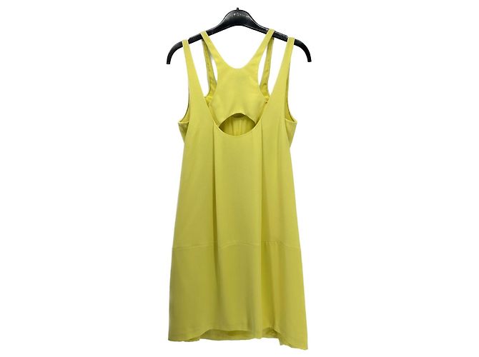 Vestido Alexander Wang T.US 2 de seda Amarillo - vista 2