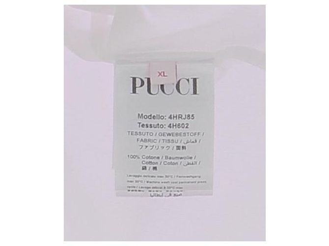 Camicie Emilio Pucci T. Internazionale XL Cotone Bianco - vista 6