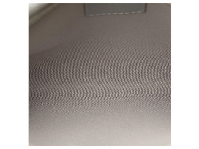 Messenger piatta foderata in Antartica con monogramma grigio Louis Vuitton Marrone - vista 5