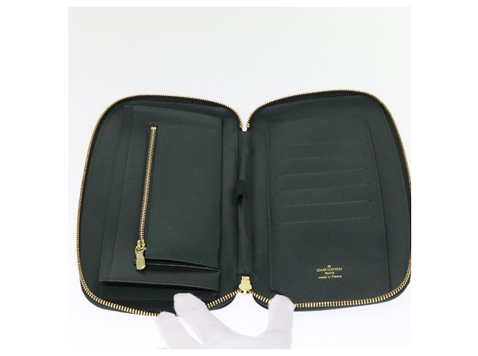 LOUIS VUITTON Taiga Organizer Atholl Custodia da viaggio Epicea M30654 LV Auth th4904 - vista 9