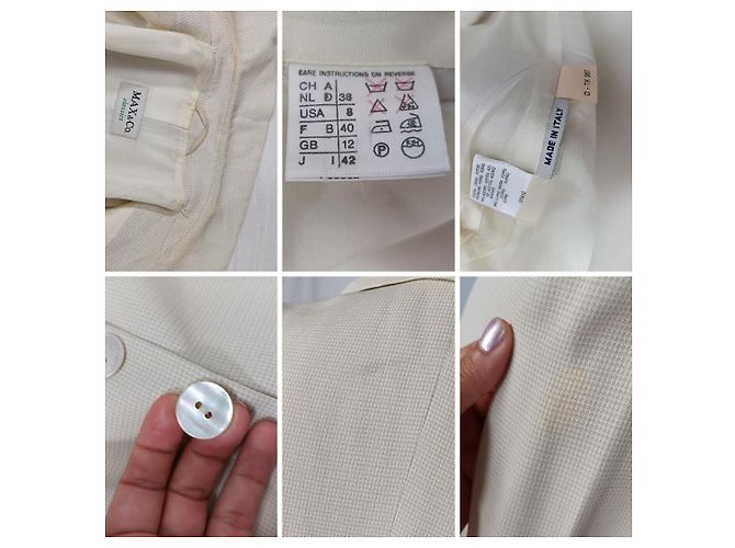 Max & Co classics beige jacket 1990s - view 10