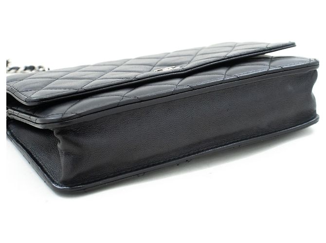 Wallet On Chain Portafoglio Chanel su catena Nero - vista 3
