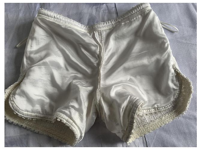 Short de tweed Andrew GN Eggshell Blanco roto - vista 9