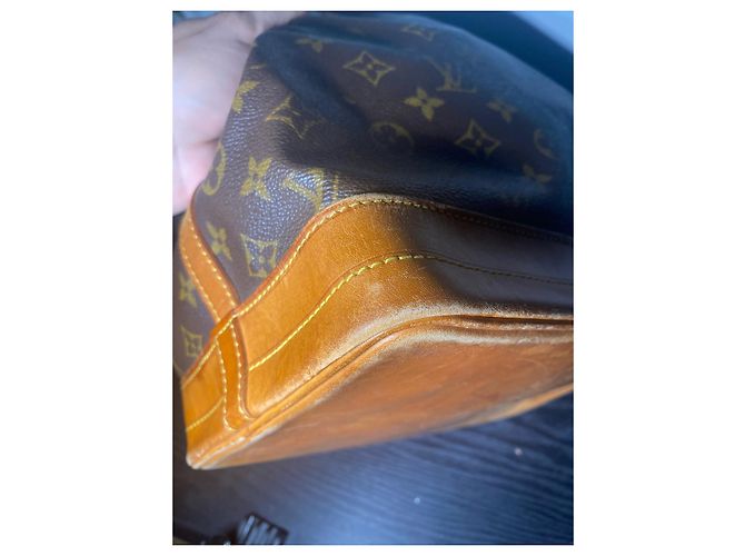 Noe Louis Vuitton LV Noé GM Großes Monogramm Braun Gold hardware - Ansicht 15