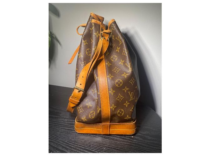 Noe Louis Vuitton LV Noé GM Großes Monogramm Braun Gold hardware - Ansicht 3