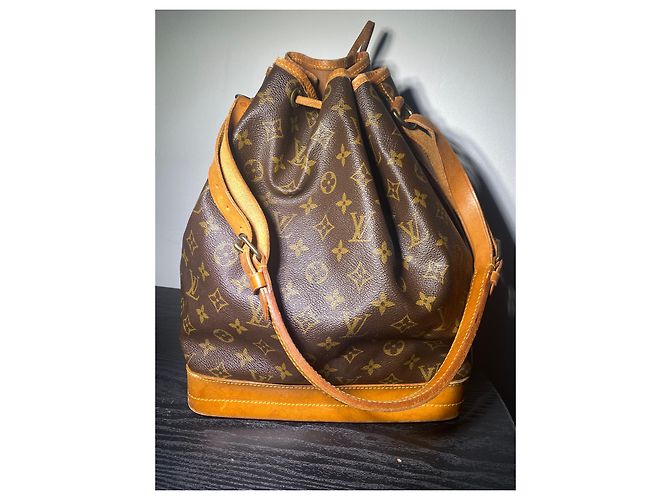 Noe Louis Vuitton LV Noé GM Großes Monogramm Braun Gold hardware - Ansicht 4