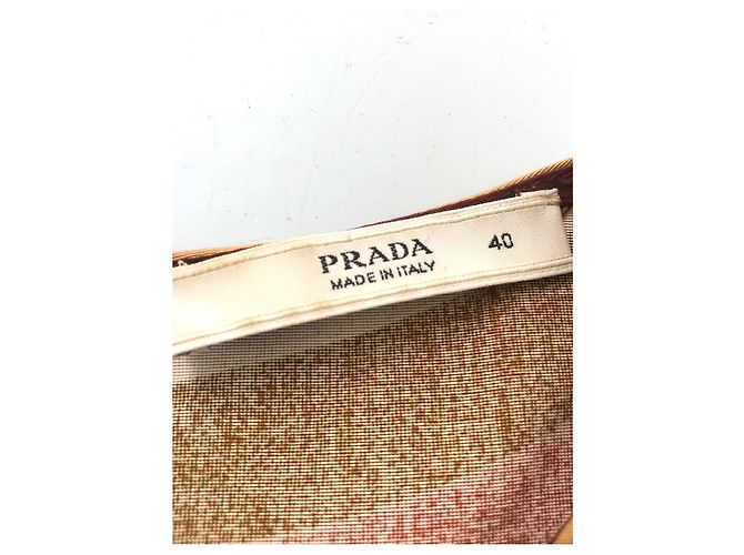 Blusa Prada in seta multicolore - vista 2