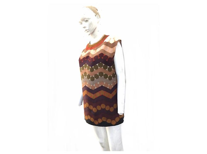 Blusa Prada in seta multicolore - vista 3