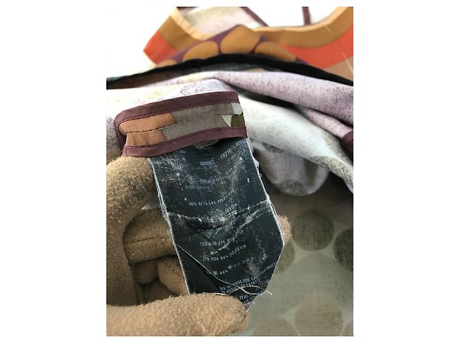 Blusa Prada in seta multicolore - vista 8