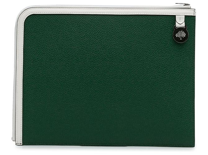 Pochette con cerniera Mulberry Blue X Richard Malone - vista 4