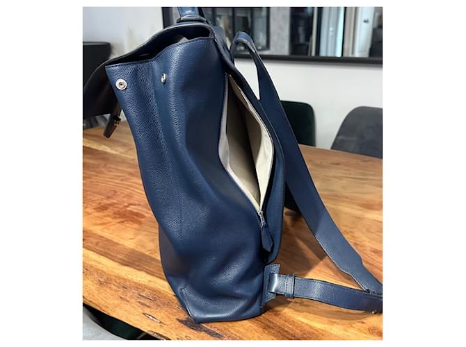 Hermès - Zaino Hermès Flash Blu navy - vista 10