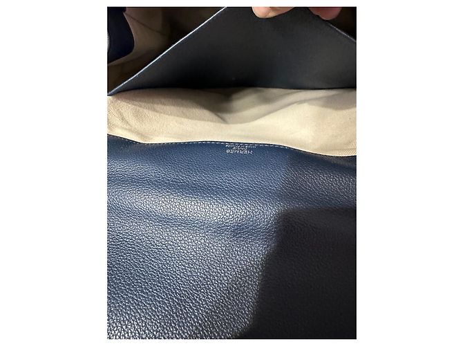 Hermès - Zaino Hermès Flash Blu navy - vista 12