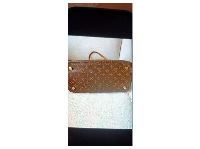 Lockit Borsa a mano Louis Vuitton Lockid Cognac in pelle di vitello - vista 5