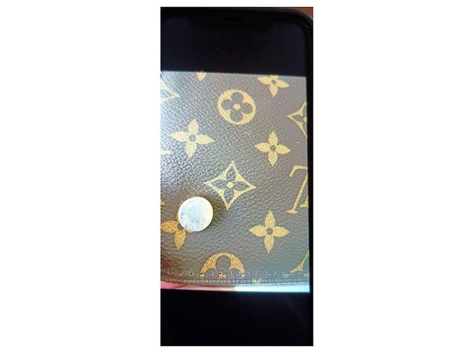 Lockit Borsa a mano Louis Vuitton Lockid Cognac in pelle di vitello - vista 6