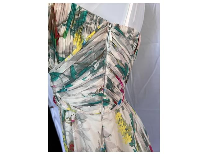 Ted Baker Maxi Langkleid aus Polyester Mehrfarben - Ansicht 3