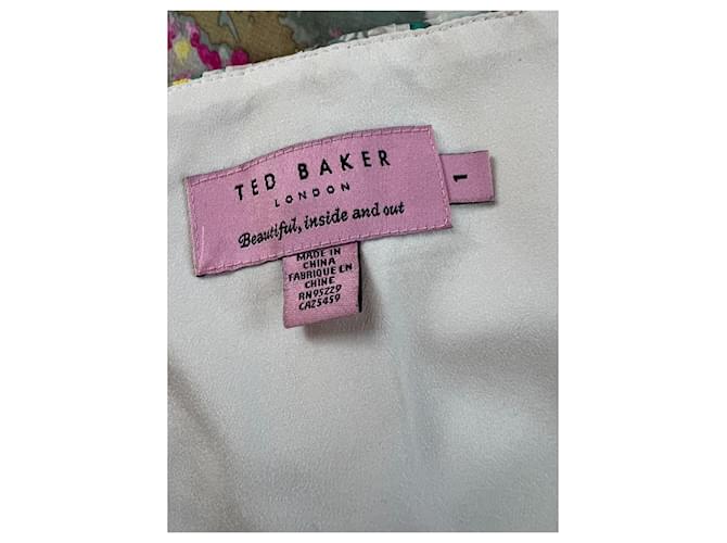Ted Baker Maxi Langkleid aus Polyester Mehrfarben - Ansicht 4