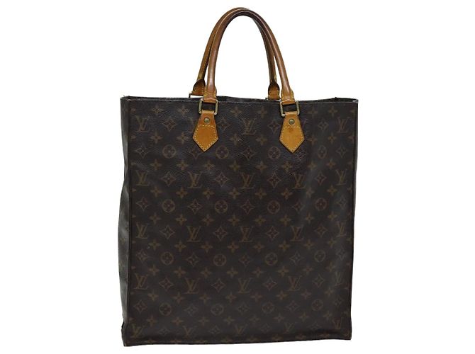 Borsa a mano Sac Plat con monogramma LOUIS VUITTON M51140 LV Auth th4922 - vista 13