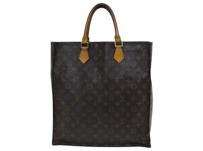 Borsa a mano Sac Plat con monogramma LOUIS VUITTON M51140 LV Auth th4922 - vista 2