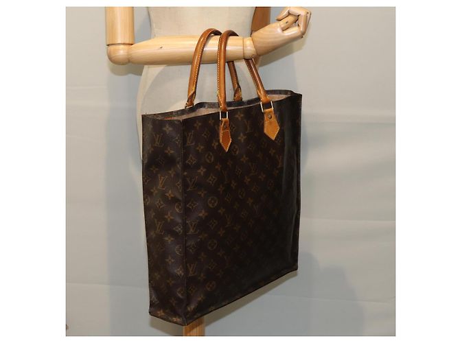 Borsa a mano Sac Plat con monogramma LOUIS VUITTON M51140 LV Auth th4922 - vista 20